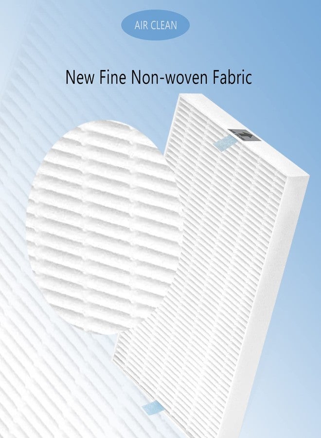 Mixzeny HPA300 HEPA Replacement Filter R Compatible with Honeywell HPA300, HPA200, HPA100, HPA090 Series and HPA5300 Air Cleaner Purifier, True HEPA Filter R (HRF-R3 & HRF-R2 & HRF-R1, 6 Pack) - Image 4