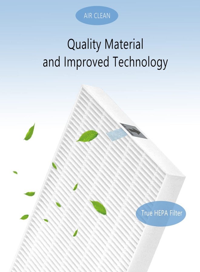 Mixzeny HPA300 HEPA Replacement Filter R Compatible with Honeywell HPA300, HPA200, HPA100, HPA090 Series and HPA5300 Air Cleaner Purifier, True HEPA Filter R (HRF-R3 & HRF-R2 & HRF-R1, 6 Pack) - Image 3