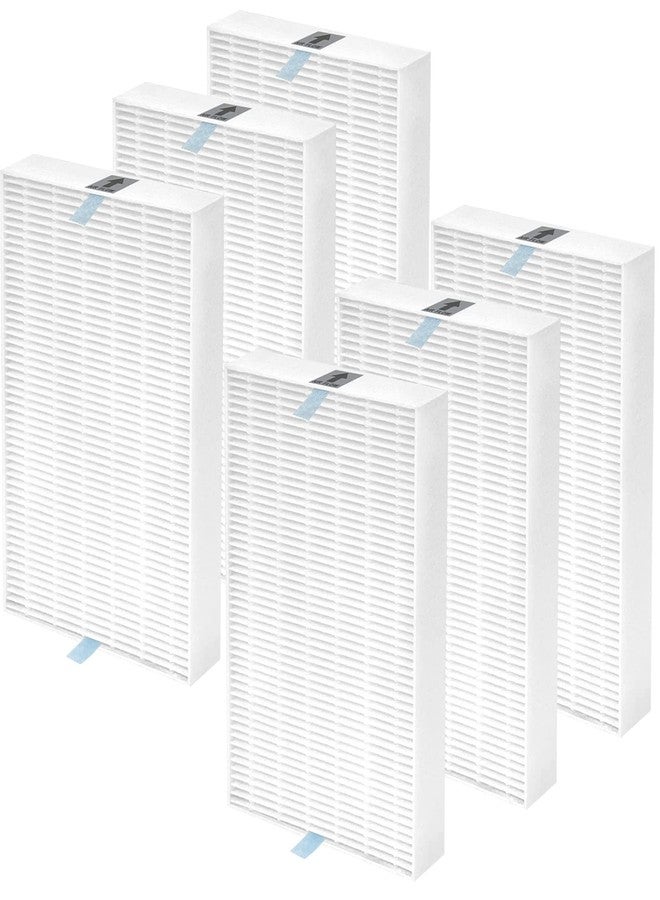 Mixzeny HPA300 HEPA Replacement Filter R Compatible with Honeywell HPA300, HPA200, HPA100, HPA090 Series and HPA5300 Air Cleaner Purifier, True HEPA Filter R (HRF-R3 & HRF-R2 & HRF-R1, 6 Pack) - Image 1