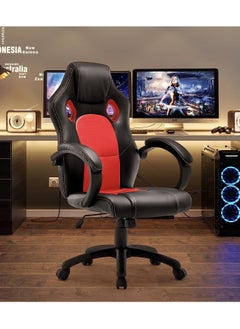 Roman Gifts Gaming Chair Ergonomic Office Chair Racing  with Backrest 360° Swivel Home Office Chair, Height Adjustable Padded Seat  - Image 1