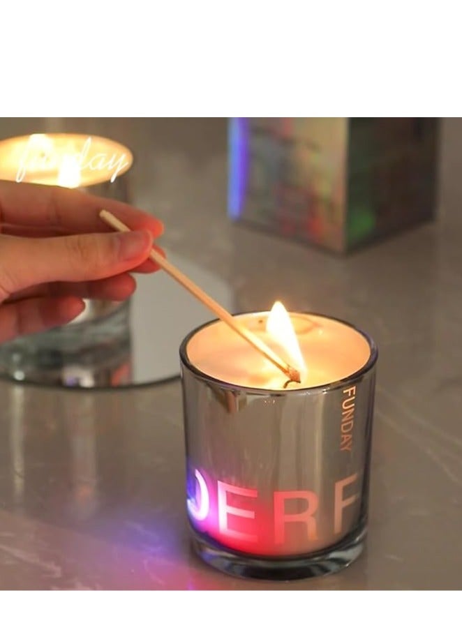 عام شمعة معطّرة بدون دخان للمنزل، بوزن 5.2 أوقية، تحترق لمدة 40 ساعة، مصنوعة من زيوت طبيعية أساسية، تأتي في جرة زجاجية، هدية مثالية للاسترخاء للنساء، تذكارات للعطلات، وهدايا لأعياد الميلاد. - Image 2