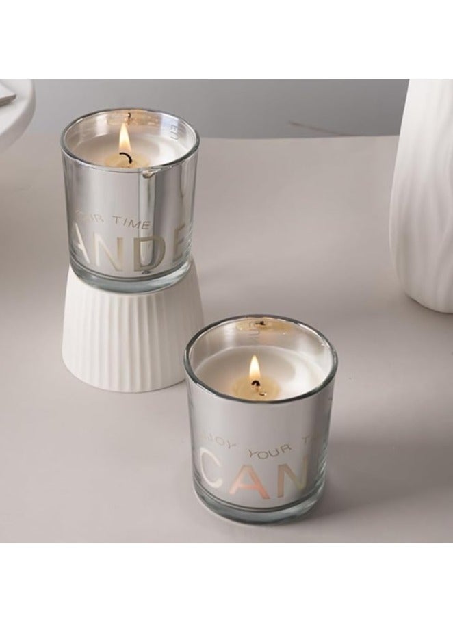 عام شمعة معطّرة بدون دخان للمنزل، بوزن 5.2 أوقية، تحترق لمدة 40 ساعة، مصنوعة من زيوت طبيعية أساسية، تأتي في جرة زجاجية، هدية مثالية للاسترخاء للنساء، تذكارات للعطلات، وهدايا لأعياد الميلاد. - Image 3