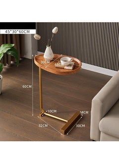 Y&D Modern Small Coffee Table Small Side Table Sturdy Nordic Style Coffee Table Sofa Side Table End Table For Living Room Sofa Bed Side Table For Living Room Bedroom  - Image 2
