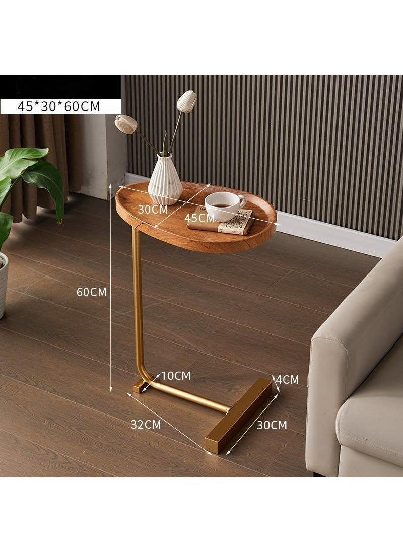 Y&D - Modern Small Coffee Table Small Side Table Sturdy Nordic Style Coffee Table Sofa Side Table End Table For Living Room Sofa Bed Side Table For Living Room Bedroom - Image 1