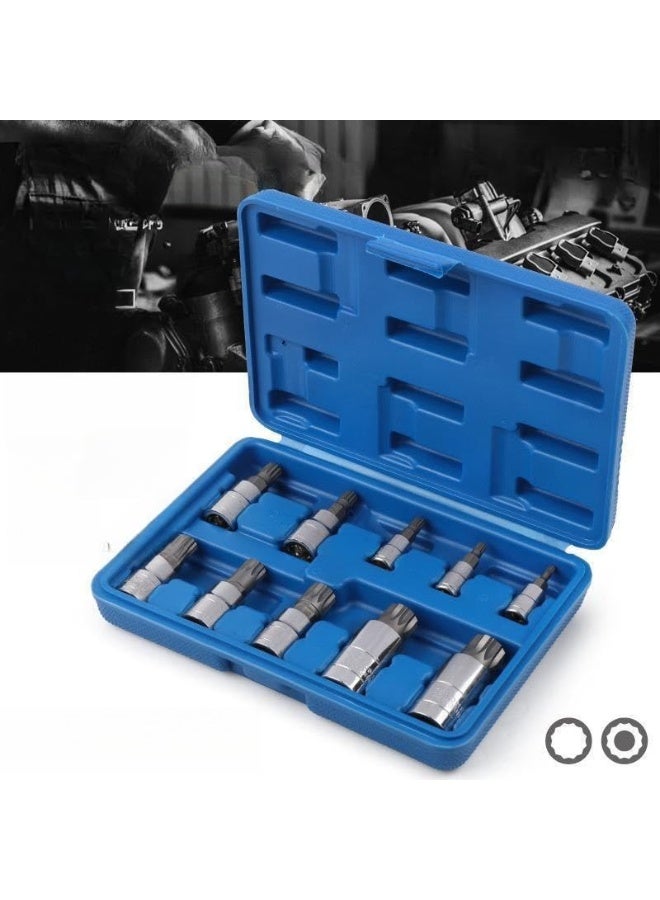 Spinning Sockets, Premium S2 Alloy Steel | 10 Piece M4 - M18 Sockets | Ultra Storage Case  - Image 1
