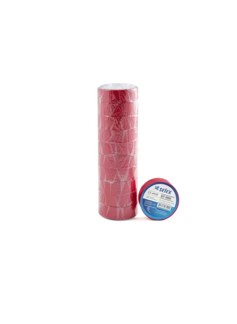 سيليكس شريط عازل PVC بلون أحمر سيليكس - Image 3