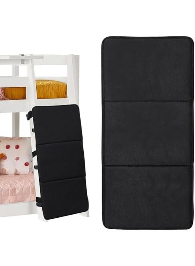 Adjustable Bunk Bed Ladder Cover Secure Buckles Child Safety Oxford Cloth Easy Installation Collapsible Storage Black - Image 3