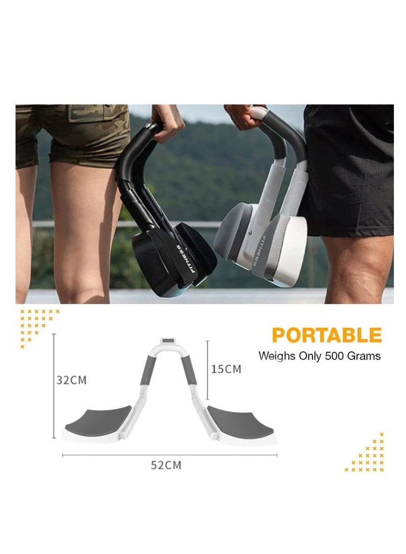 جهاز تدريب متعدد الوظائف مع مؤقت لتمارين البطن والجذع، ولوح تمارين الضغط لممارسة التمارين المنزلية - Image 2