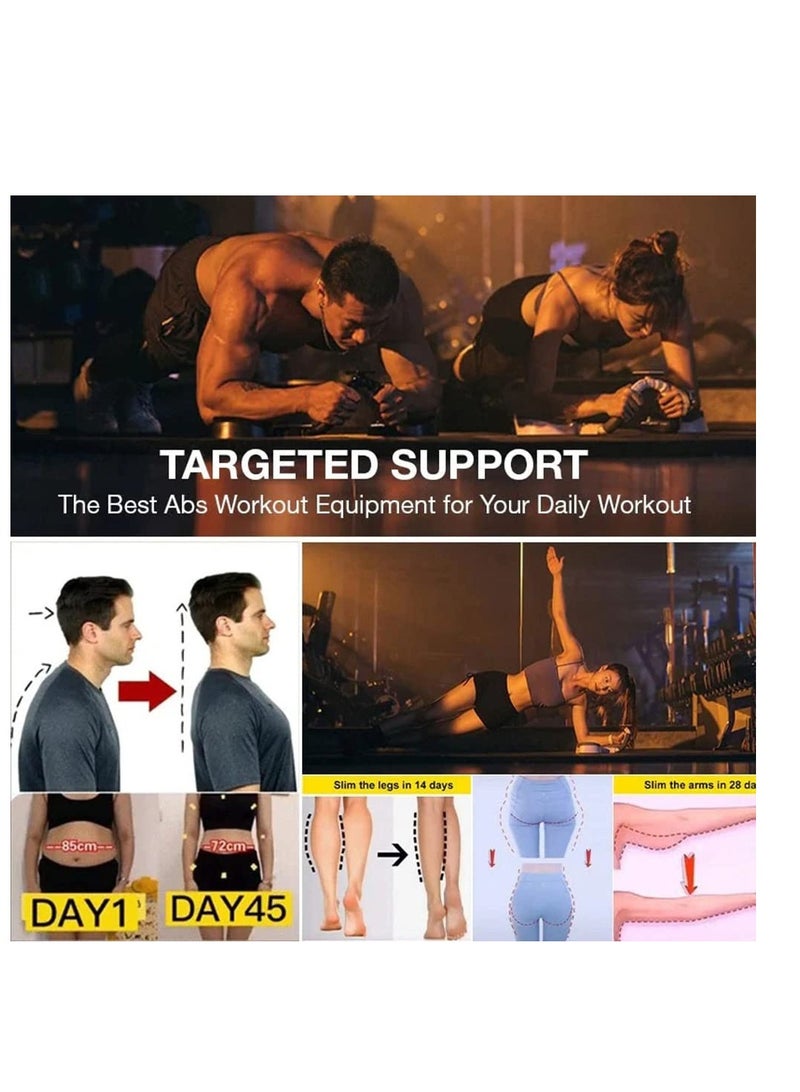جهاز تدريب متعدد الوظائف مع مؤقت لتمارين البطن والجذع، ولوح تمارين الضغط لممارسة التمارين المنزلية - Image 5
