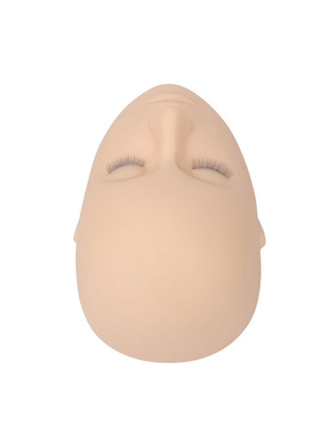 Naroote Eyelash Mannequin Head Silicone 3 Layers High Density Eyelash Practice Head For Salon - Image 5
