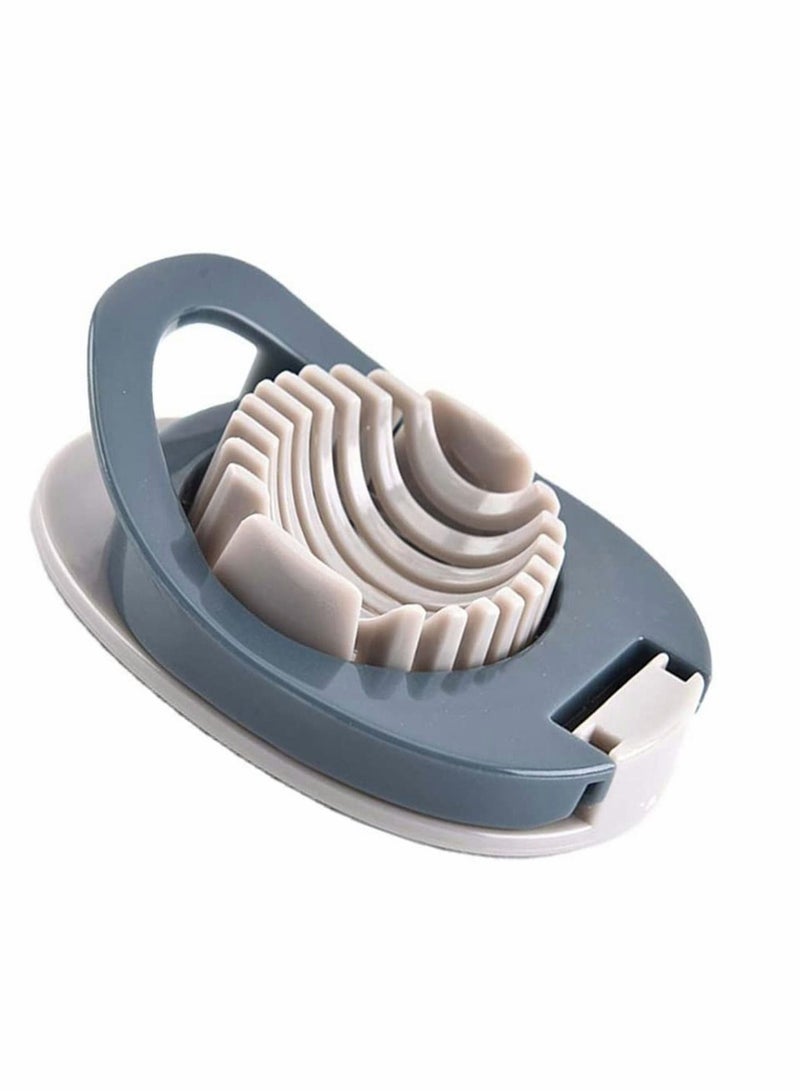 SYOSI Egg Slicer with Stainless Steel Wire for Boiled Eggs Suit Strawberry Mushroom Cutter Easy to Clean Time Saving Wires Hard Fruit Salad - Image 1