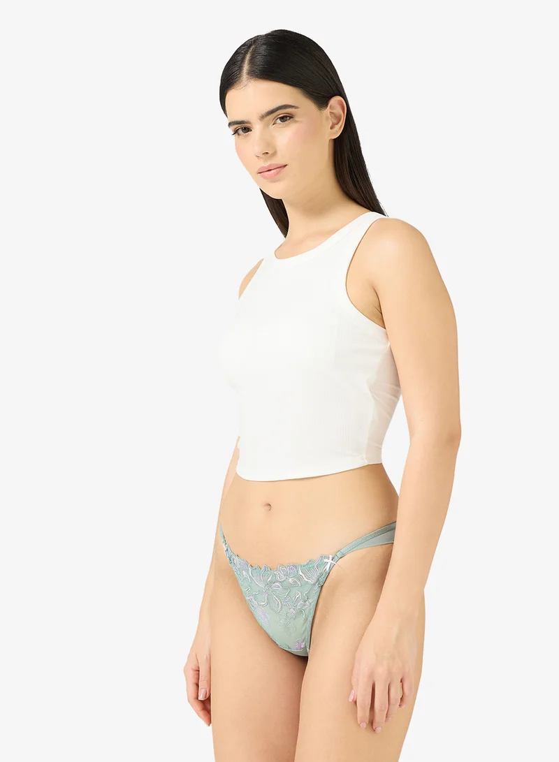 hunkemoller Plunge neck bra