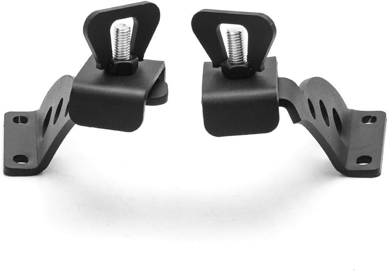 KMFCDAE Hi Lift Jack Mount Hood Hinge/Door Hinge Bracket High Lift Jack Holder Accessories for Jeep Wrangler JK JKU JL JLU Gladiator JT 2007-2022 - Image 2