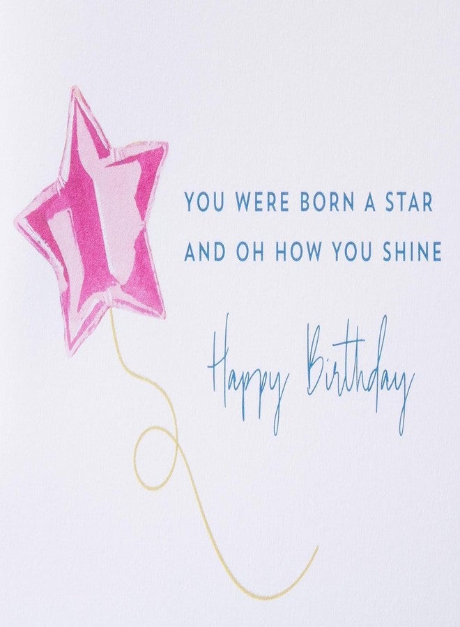 Papyrus Birthday Card for Her - Illustrated by Sandra K Pena (Born A Star) - Image 3