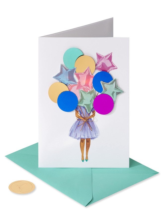 Papyrus Birthday Card for Her - Illustrated by Sandra K Pena (Born A Star) - Image 5
