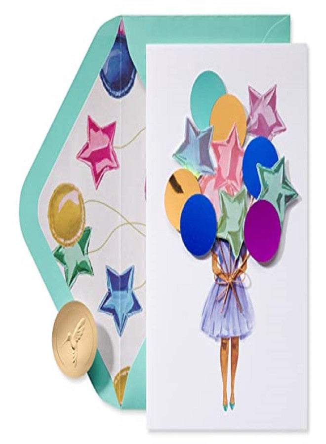 Papyrus Birthday Card for Her - Illustrated by Sandra K Pena (Born A Star) - Image 1