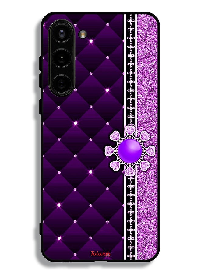 Tolwak Samsung Galaxy S23 Plus 5G Protective Case Cover Glitter Hearts - Image 3