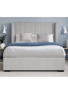Bed and Mattress Home Cloud Comfort Upholstered Single Size ( 100 X 200 ) Silver Color Bed  - Image 3