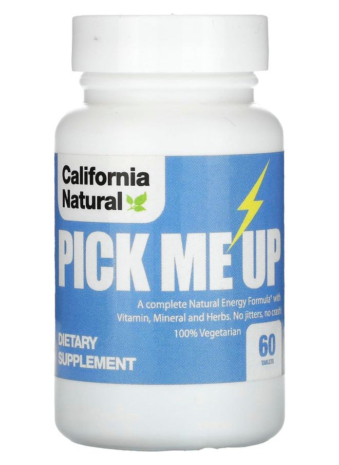 California Natural Pick Me Up 60 Tablets 