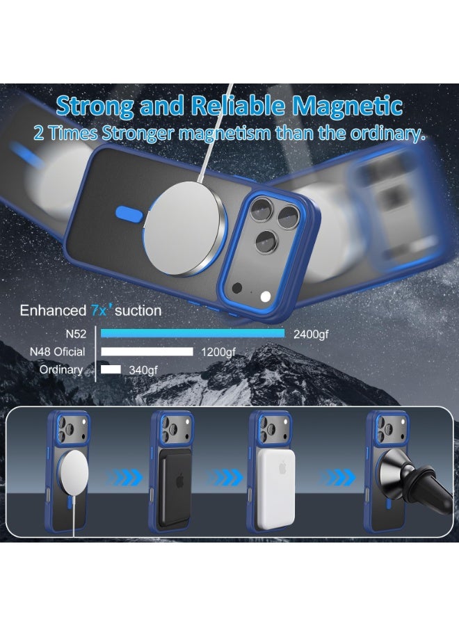 general Phone Case Design for iPhone 17 Pro Max Compatible with MagSafe with Stand, Magnetic Phone Case with Drop Protection, Anti-Fingerprint Protector - Image 2