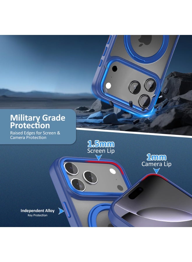 general Phone Case Design for iPhone 17 Pro Max Compatible with MagSafe with Stand, Magnetic Phone Case with Drop Protection, Anti-Fingerprint Protector - Image 3