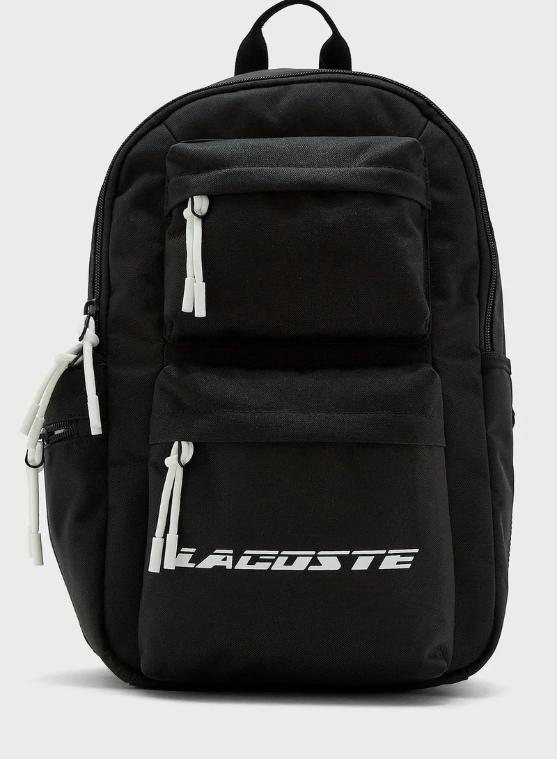 LACOSTE Logo Backpack