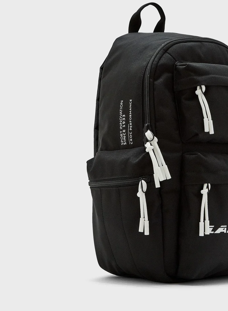 LACOSTE Logo Backpack