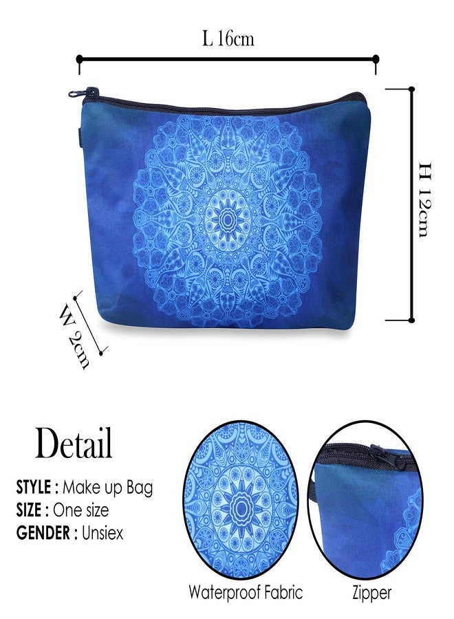 Xelvix Small Makeup Bags, Cute Travel Cosmetic Pouch Toiletry Bag Accessories Organizer for Women and Girls (Style 7) - Image 3