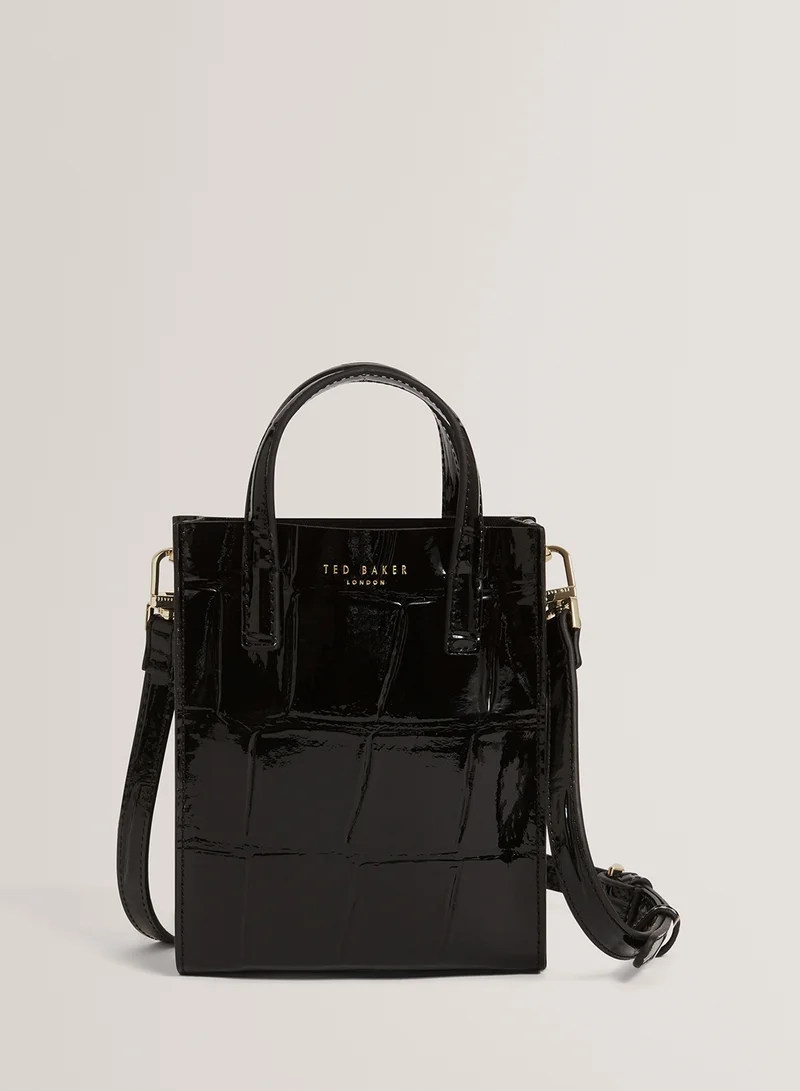 تيد بيكر Viienna Croc Effect Tote Bag