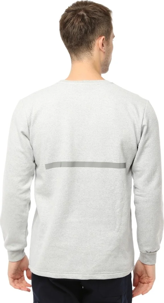 As kurumsal As Corporate Reflective 2 Thread Zero Collar Sweatshirt / Gray