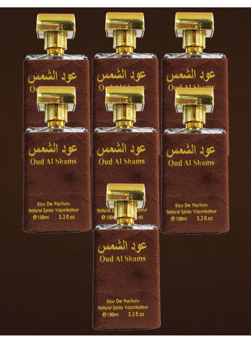 7 Pieces Oud Al Shams Perfume 100 Ml EDP - pzsku/Z7E7A46C6AC33A7417DDAZ/45/_/1686942675/352568bf-c1b1-4d1d-ae5a-7661ae186697