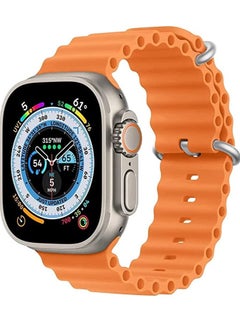 Smart Watch magic ultra smartwatch Elegant Design Support Bluetooth Calls Support Wireless Charging | come with 4 straps Touch Screen compatablewith IOS & android for men and women  - Image 1