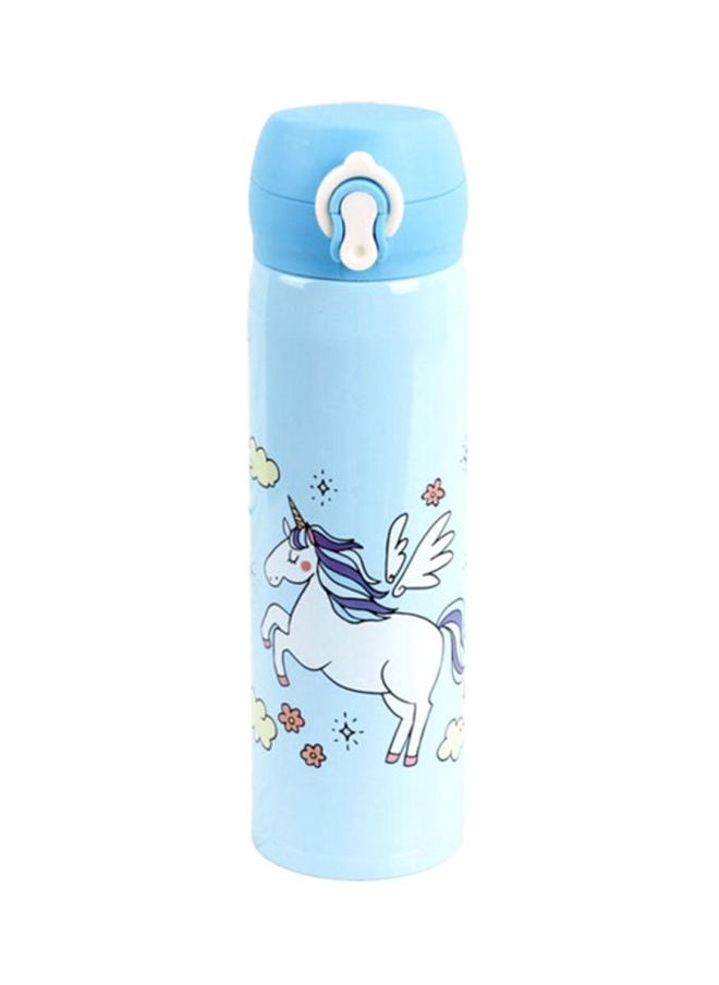 Loquat Vacuum Water Bottle Blue 