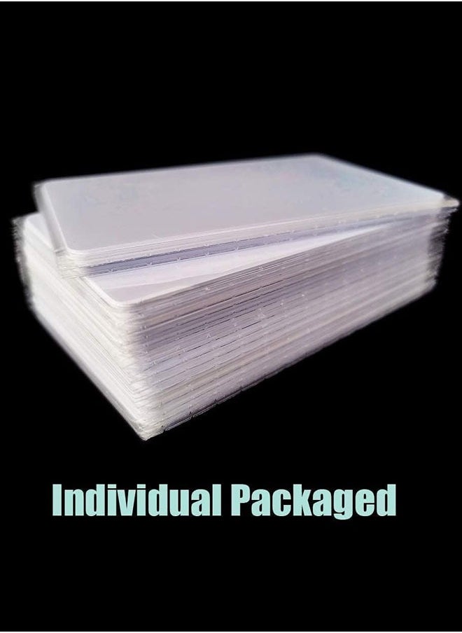 Generic - Business Smart Card Programmable Blank Card NFC Card Tag Compatible with All NFC Functions of Mobile Phones 10PCS (85.6mm x 54mm) - Image 1