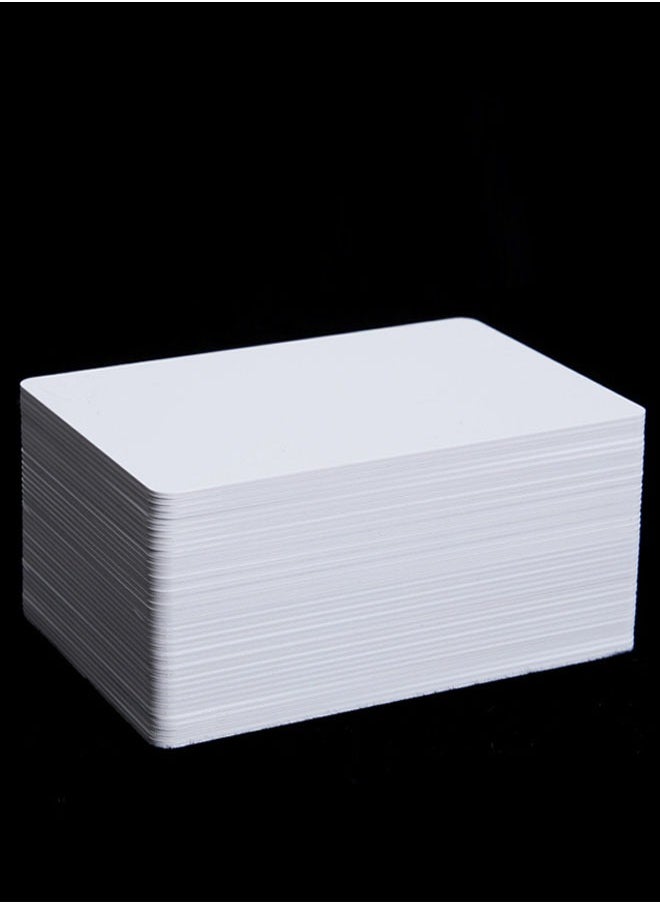 Generic - Business Smart Card Programmable Blank Card NFC Card Tag Compatible with All NFC Functions of Mobile Phones 10PCS (85.6mm x 54mm) - Image 1