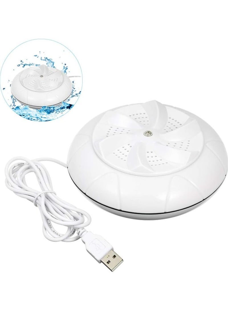 إيونتو غسالة بالموجات فوق الصوتية صغيرة محمولة | تصميم قابل للطي يعمل بمنفذ USB | تنظيف عميق لملابس الأطفال، والملابس الداخلية، وملابس السفر، والملابس الصغيرة - Image 1