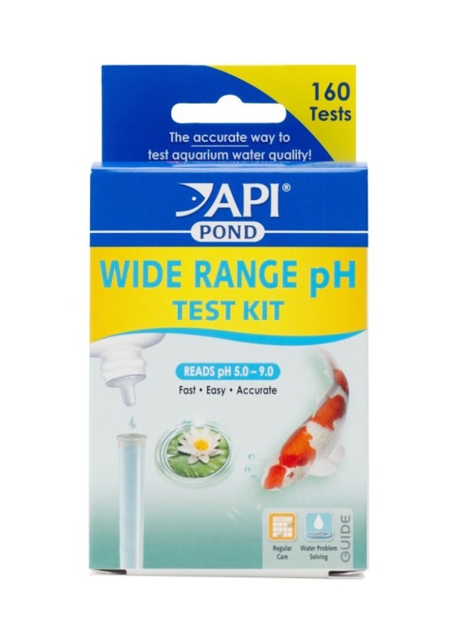 ايه بي آي مجموعة اختبار الحموضة الواسعة للبرك - Image 2
