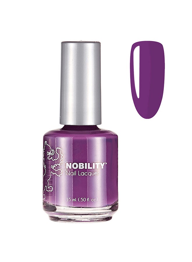 Lechat Nobility Nail Polish Shine And Last Lacquer 15ml Soft Plum NBNL99
