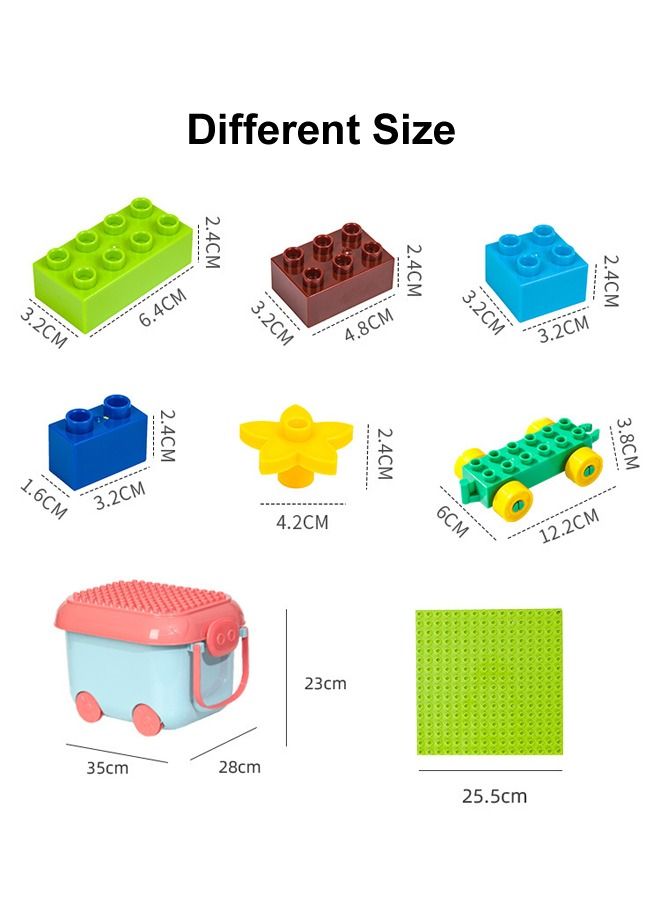 XIANGYU 115pcs DIY Building Blocks With Bricks Board Windmill Farm Design Kids Block - Image 2