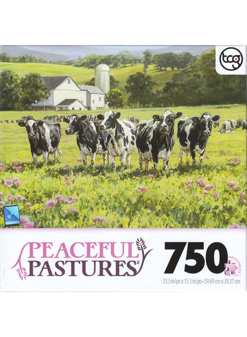 Peaceful Pastures Sweet Summer 750 Piece Puzzle