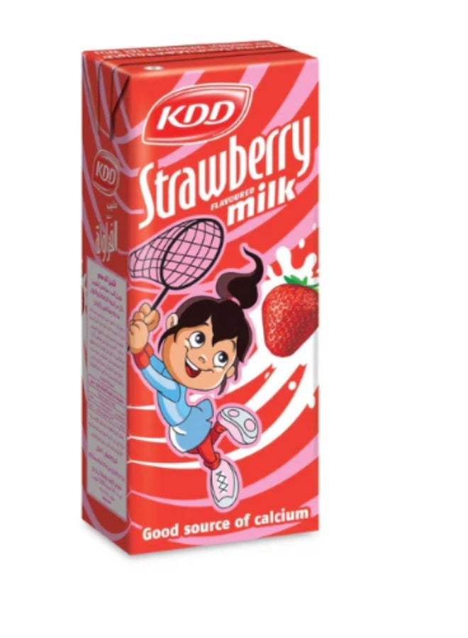 KDD Strawberry Flavored Milk, Pack of 3 | Sweet & Creamy Fruit Milk Drink | Ready to Drink - Image 5
