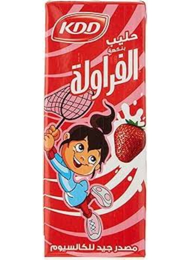 KDD Strawberry Flavored Milk, Pack of 3 | Sweet & Creamy Fruit Milk Drink | Ready to Drink - Image 4