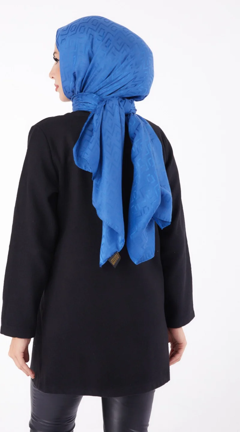 Tofisa Plain Medium Women's Black Cashmere Jacket - 13286
