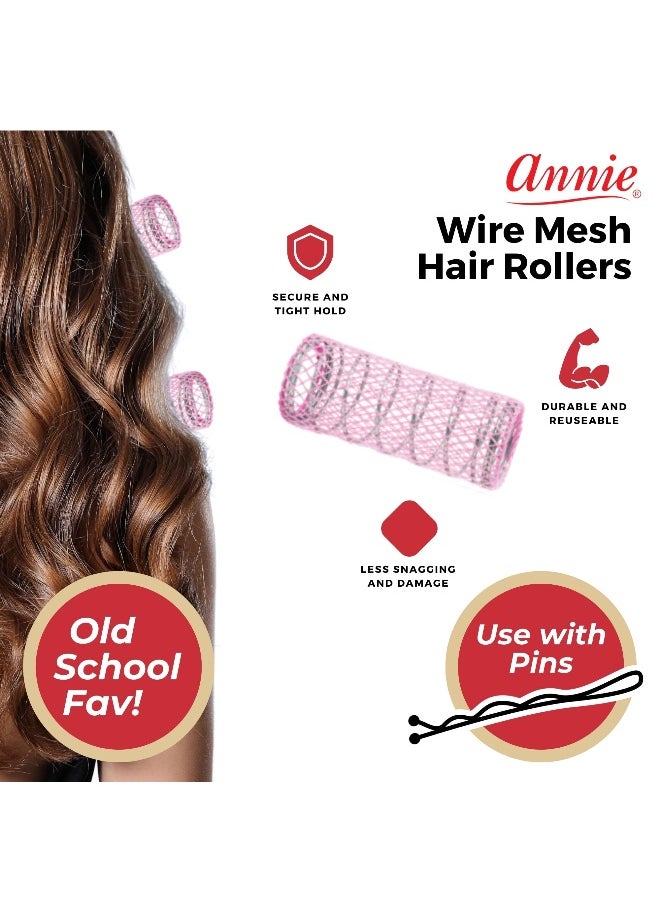 Annie Annie 118 Wire Mesh Hair Rollers 12 Pcs  - Image 2