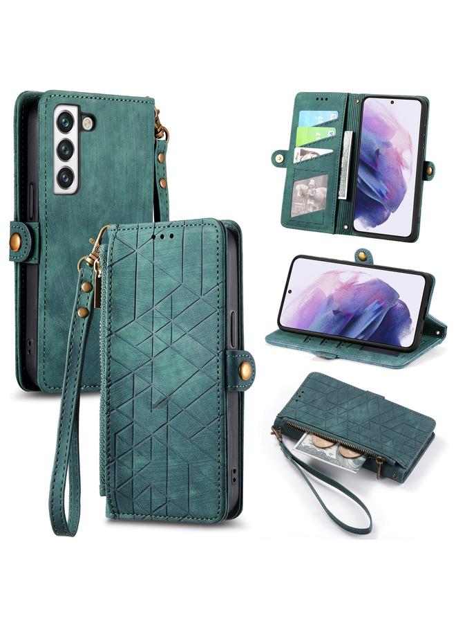 اس-توب جراب لهاتف Samsung Galaxy S20 Ultra بسحاب هندسي ومشبك جانبي من الجلد - Image 1