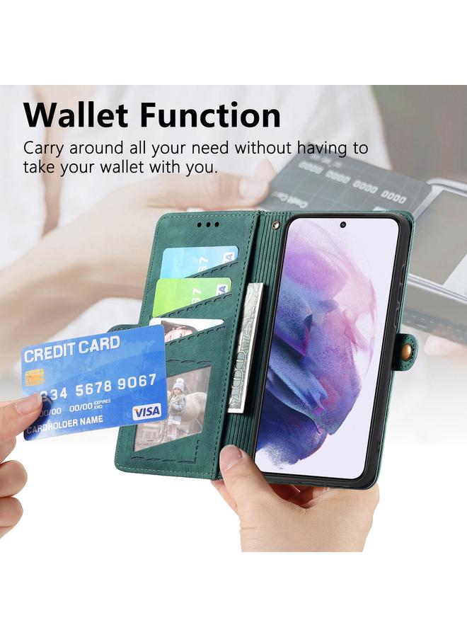 اس-توب جراب لهاتف Samsung Galaxy S20 Ultra بسحاب هندسي ومشبك جانبي من الجلد - Image 5