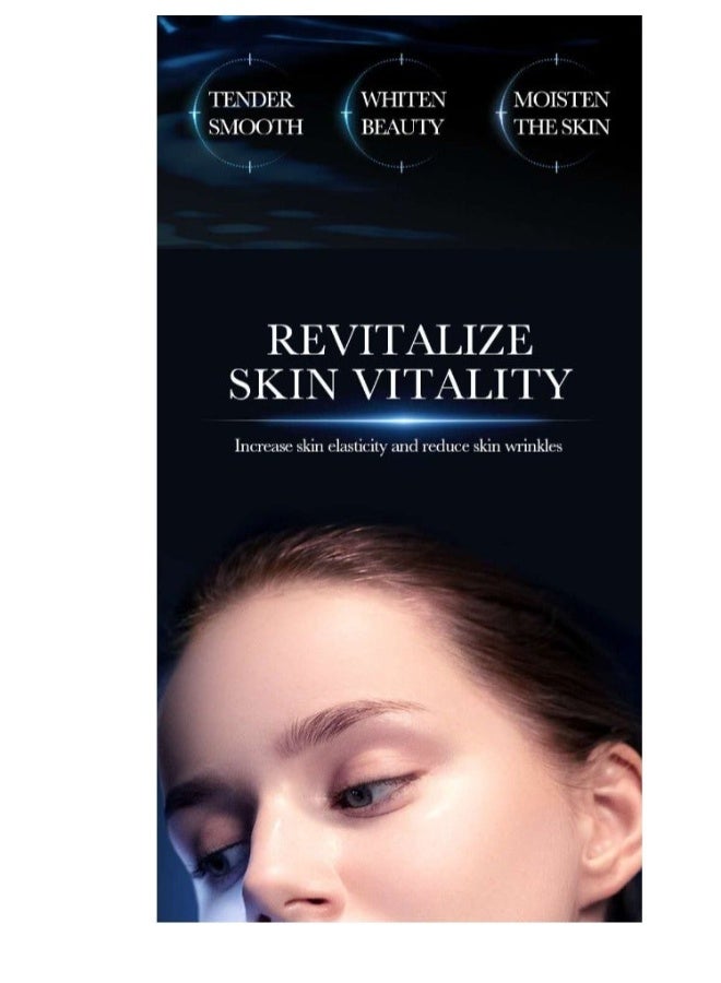 FAYANKOU 10 Packs Moisturizing Hydreating Faical Mask Hyaluronic Acid Faical Mask  Vitamin C Faical Mask Retinol  Snail Serum Collagen Faical Mask - Image 5