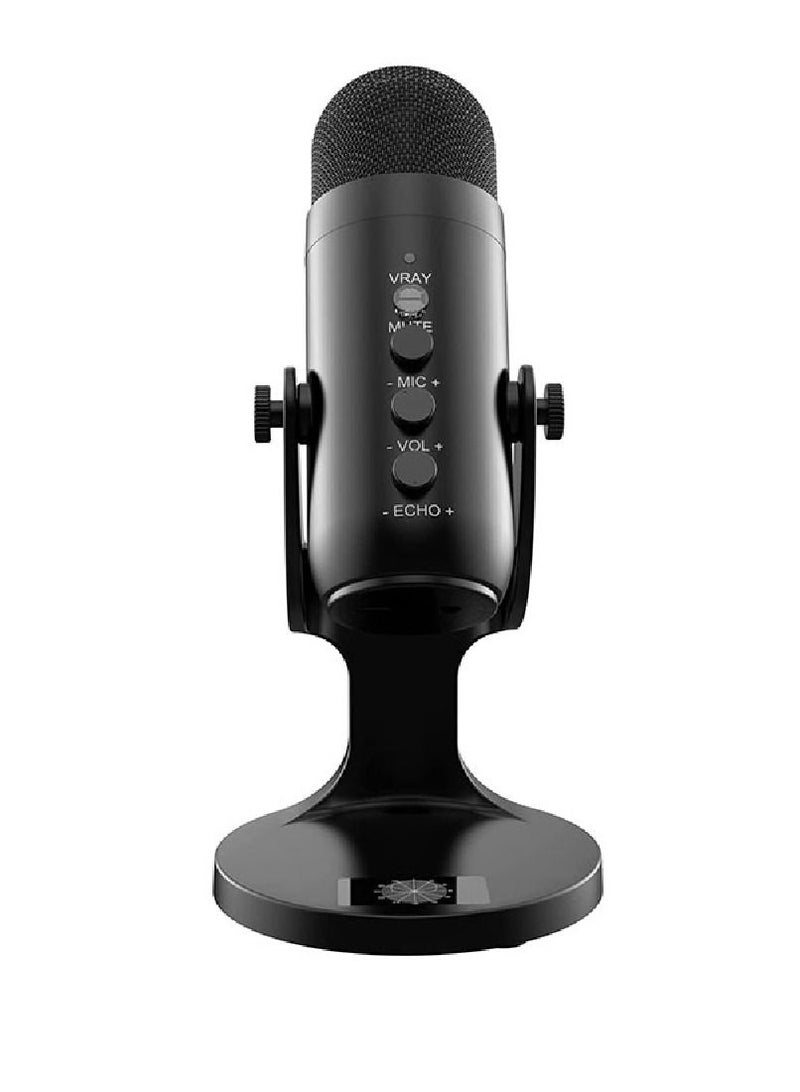 Jmary Professional Condenser MC-PW8 Desktop USB Recording And Live Microphone For PC Computer Laptop - Image 1