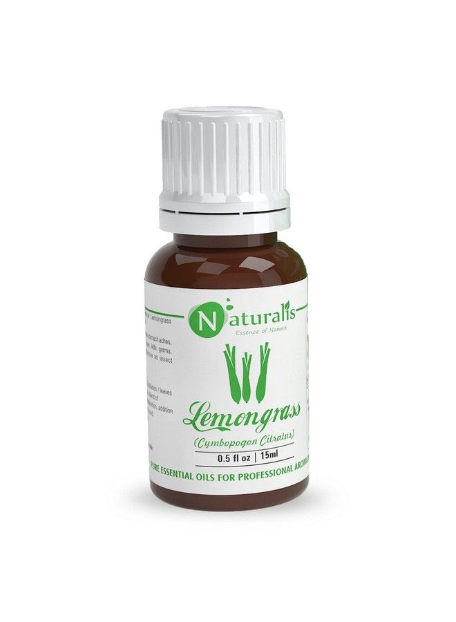 Naturalis زيت الليمون العطري من جوهر الطبيعة 100% نقي وغير مخفف وذو درجة علاجية للعناية بالبشرة والشعر وطارد للحشرات والعلاج بالروائح 15 مل - Image 1