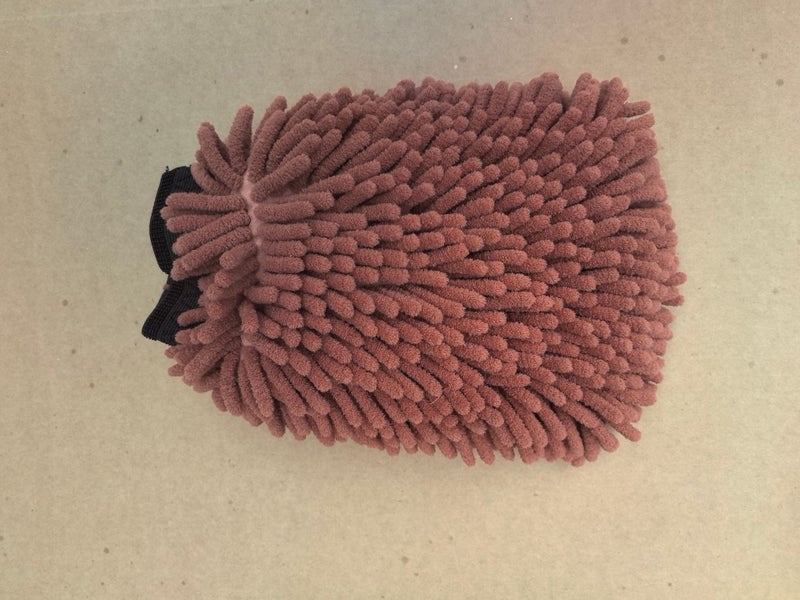 Water Absorbent Towel Glove Brown [single]